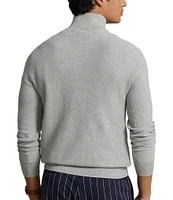 Polo Ralph Lauren Quarter-Zip Mesh-Knit Sweater