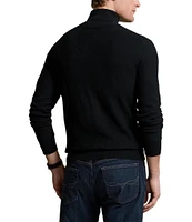 Polo Ralph Lauren Quarter-Zip Mesh-Knit Sweater