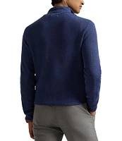 Polo Ralph Lauren Quarter-Zip Mesh-Knit Sweater