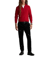 Polo Ralph Lauren Quarter-Zip Mesh-Knit Sweater