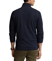 Polo Ralph Lauren Quarter-Zip Mesh-Knit Sweater