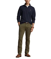 Polo Ralph Lauren Quarter-Zip Mesh-Knit Sweater