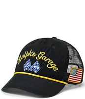 Polo Ralph Lauren Ralph's Garage Canvas Racing Trucker Cap