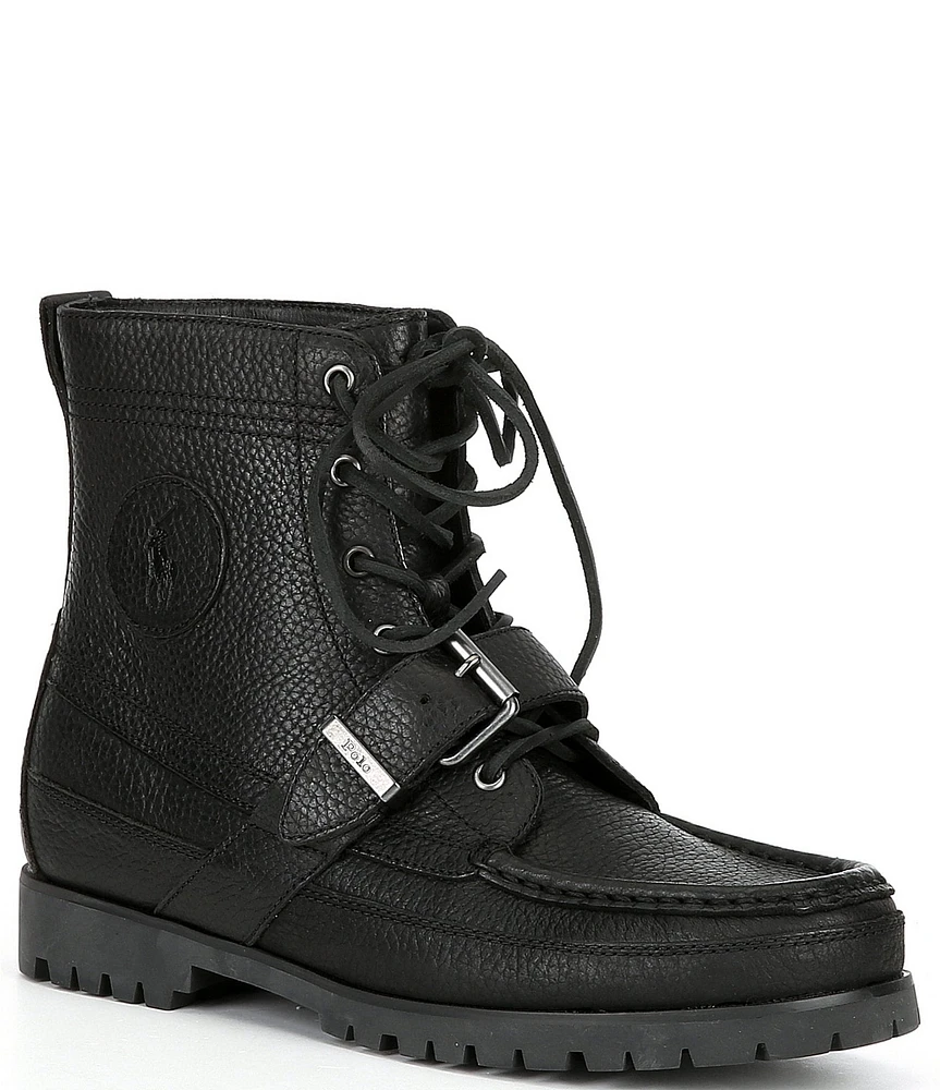 Polo Ralph Lauren Men's Ranger Leather Buckle Boots