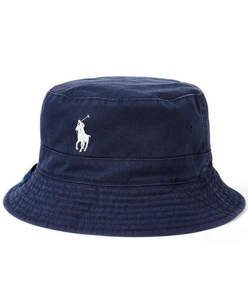 Polo Ralph Lauren Embroidered Reversible Bucket Hat
