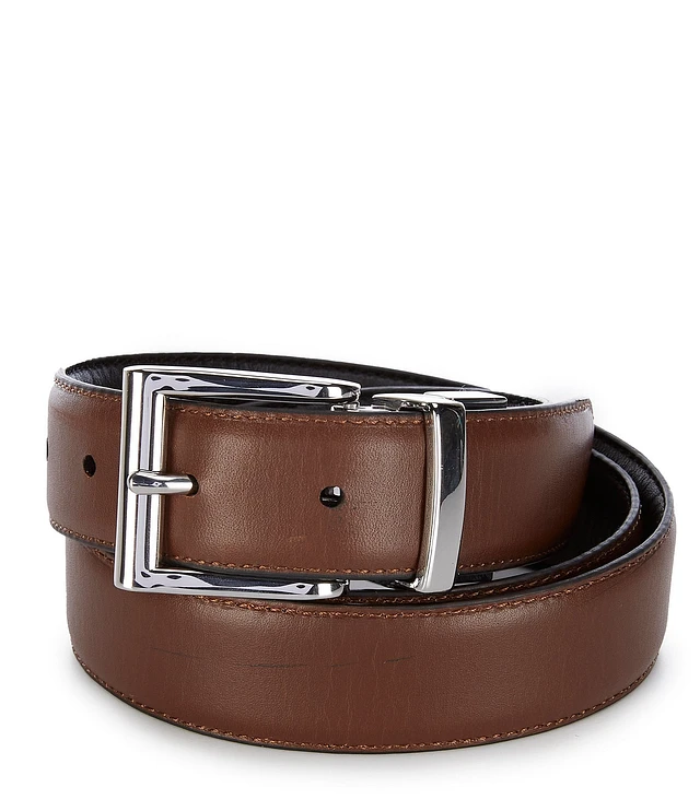Men's Tiger-Buckle Leather Belt Cinturón Polo Ralph Lauren Hombre