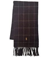 Polo Ralph Lauren Reversible Windowpane Scarf