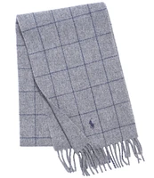 Polo Ralph Lauren Reversible Windowpane Scarf