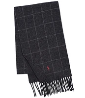 Polo Ralph Lauren Reversible Windowpane Scarf