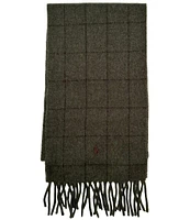 Polo Ralph Lauren Reversible Windowpane Scarf