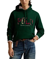 Polo Ralph Lauren RL Plaid Logo Fleece Hoodie