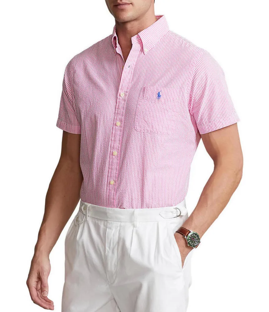 Polo Ralph Lauren RL Prepster Classic-Fit Seersucker Short-Sleeve Woven Shirt