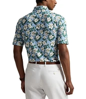 Polo Ralph Lauren RLX Classic Fit Floral Print Performance Stretch Short Sleeve Polo Shirt