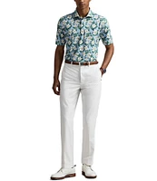 Polo Ralph Lauren RLX Classic Fit Floral Print Performance Stretch Short Sleeve Polo Shirt