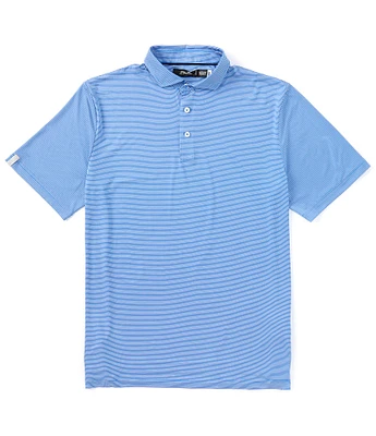 Polo Ralph Lauren RLX Golf Classic Fit Striped Stretch Short Sleeve Polo Shirt