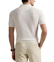 Polo Ralph Lauren RLX Golf Mesh-Knit Performance Stretch Short Sleeve Sweater Polo Shirt