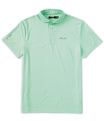 Polo Ralph Lauren RLX Golf Performance Stretch Printed Short Sleeve Shirt