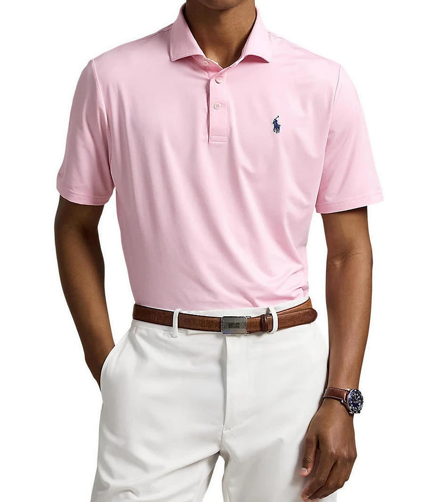 Polo Ralph Lauren RLX Golf Performance Stretch Solid Short Sleeve Polo Shirt