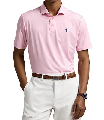 Polo Ralph Lauren RLX Golf Performance Stretch Solid Short Sleeve Polo Shirt