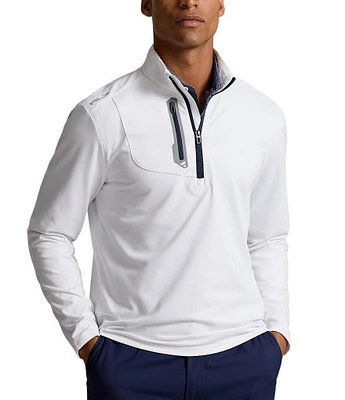 Polo Ralph Lauren RLX Golf Stretch Jersey Quarter-Zip Pullover