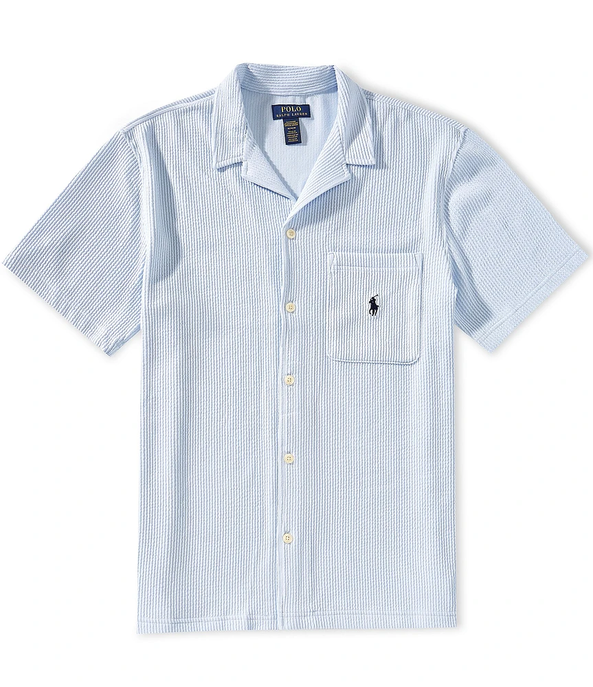 Polo Ralph Lauren Seersucker Knit Pajama Shirt