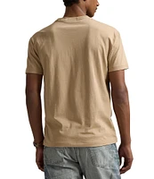 Polo Ralph Lauren Short Sleeve Classic Fit Chain-Stitch Logo Jersey T-Shirt