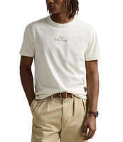 Polo Ralph Lauren Short Sleeve Classic Fit Chain-Stitch Logo Jersey T-Shirt