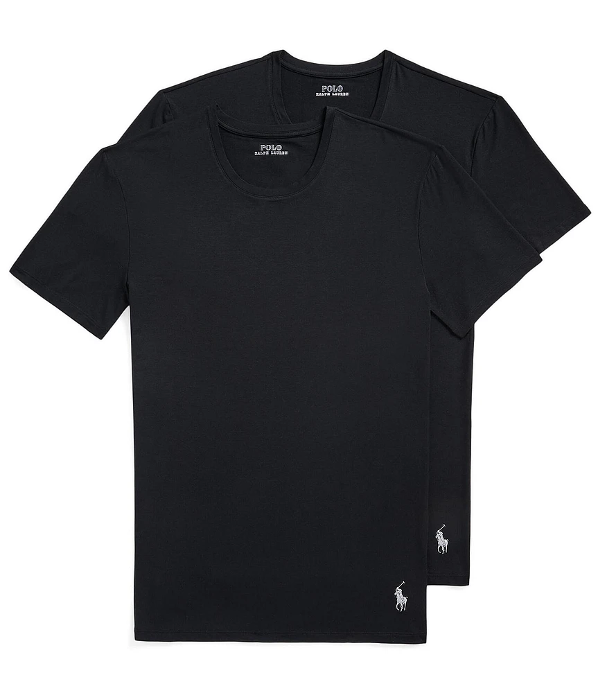 Polo Ralph Lauren Short Sleeve Crew Neck Undershirts 2-Pack