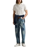 Polo Ralph Lauren Short Sleeve Linen-Blend Jersey Polo Shirt
