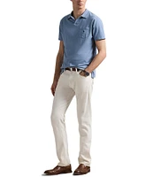 Polo Ralph Lauren Short Sleeve Linen-Blend Jersey Polo Shirt