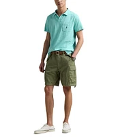 Polo Ralph Lauren Short Sleeve Linen-Blend Jersey Polo Shirt