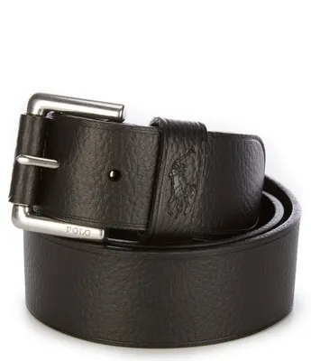 Polo Ralph Lauren Signature Pony Leather Belt