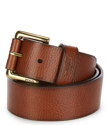 Polo Ralph Lauren Signature Pony Leather Belt