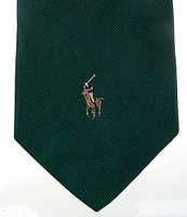 Polo Ralph Lauren Single Polo Player 3.5#double; Silk Repp Tie