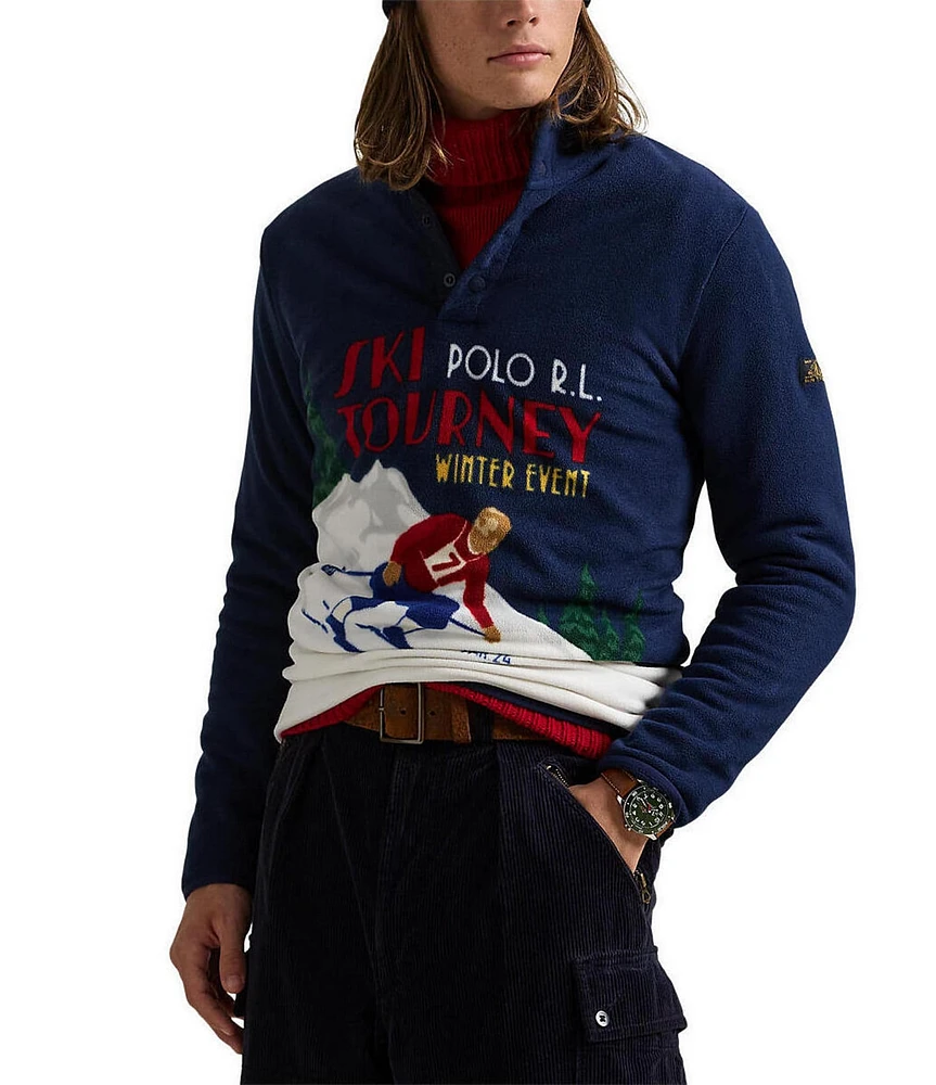 Polo Ralph Lauren Ski-Print Fleece Pullover