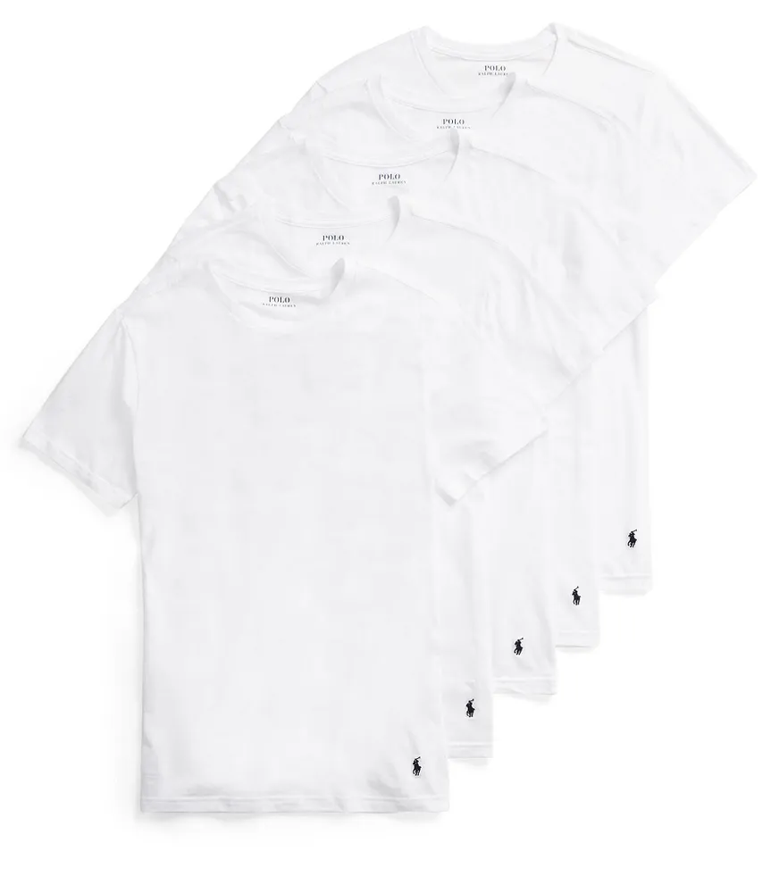 Polo Ralph Lauren Slim Fit Cotton Undershirt -Pack