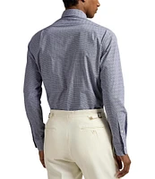 Polo Ralph Lauren Slim Fit Plaid Stretch Poplin Long Sleeve Woven Shirt