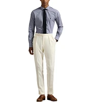 Polo Ralph Lauren Slim Fit Plaid Stretch Poplin Long Sleeve Woven Shirt