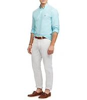 Polo Ralph Lauren Slim-Fit Solid Stretch Oxford Long-Sleeve Woven Shirt