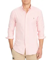 Polo Ralph Lauren Slim-Fit Solid Stretch Oxford Long-Sleeve Woven Shirt