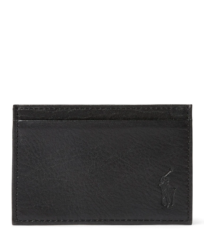 Polo Ralph Lauren Slim Pebbled Leather Card Case