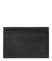 Polo Ralph Lauren Slim Pebbled Leather Card Case