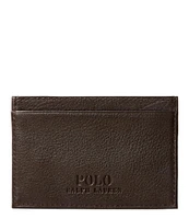 Polo Ralph Lauren Slim Pebbled Leather Card Case