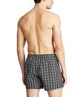 Polo Ralph Lauren Smith Black Plaid Woven Boxers