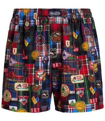 Polo Ralph Lauren Soft Cotton Flannel Printed Boxer Briefs