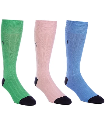 Polo Ralph Lauren Soft Touch Dress Socks Assorted 3-Pack