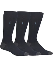 Polo Ralph Lauren Soft Touch Dress Socks Assorted 3-Pack