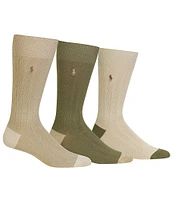 Polo Ralph Lauren Soft Touch Dress Socks Assorted 3-Pack