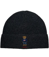 Polo Ralph Lauren Solid Flag Bear Beanie