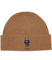 Polo Ralph Lauren Solid Flag Bear Beanie